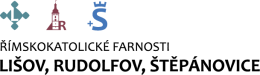 Logo Svátost smíření - Římskokatolické farnosti Lišov, Rudolfov, Štěpánovice